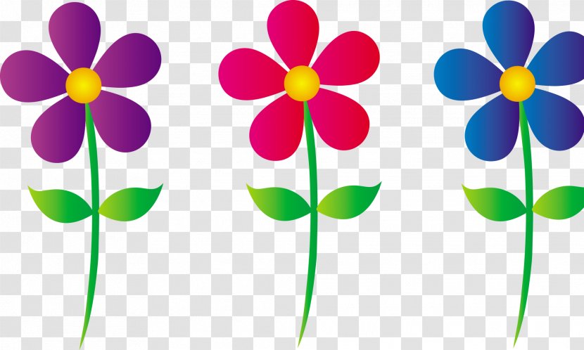 Clip Art Flower Designs Openclipart Free Content - Plant Stem Transparent PNG