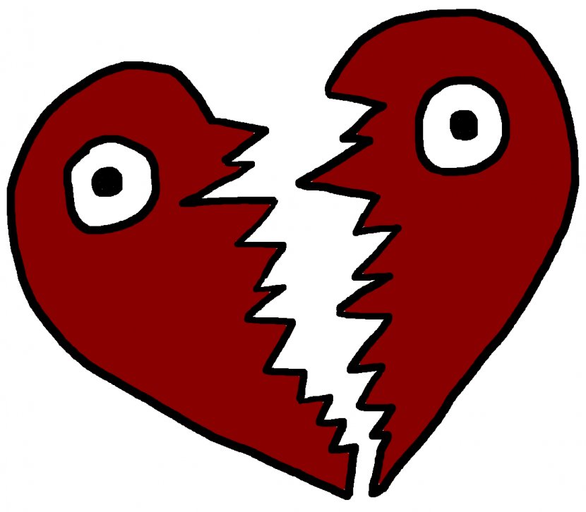 Broken Heart Clip Art - Flower - Broke Cliparts Transparent PNG