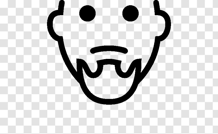 Emoticon Face Smiley - Line Art Transparent PNG