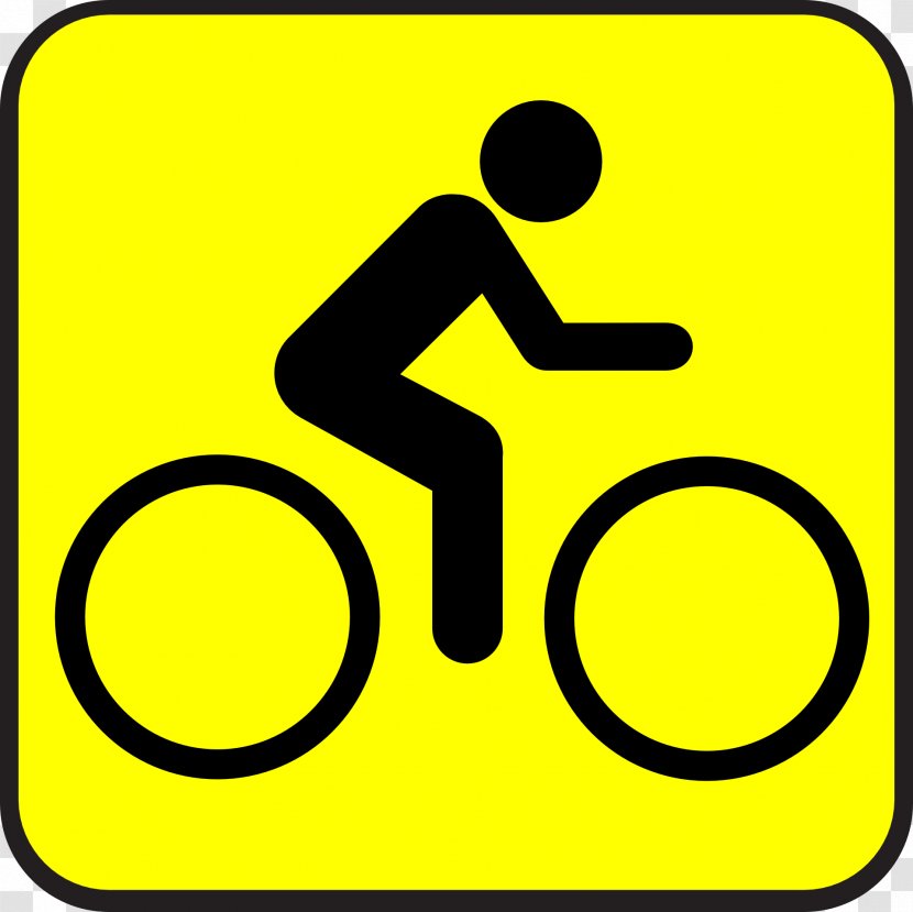 Cycling Smiley Clip Art - Area - Ride A Bike Transparent PNG
