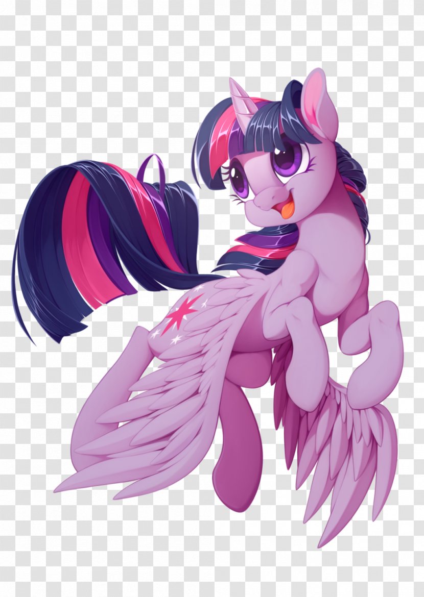Pony Twilight Sparkle DeviantArt Winged Unicorn - Watercolor Transparent PNG