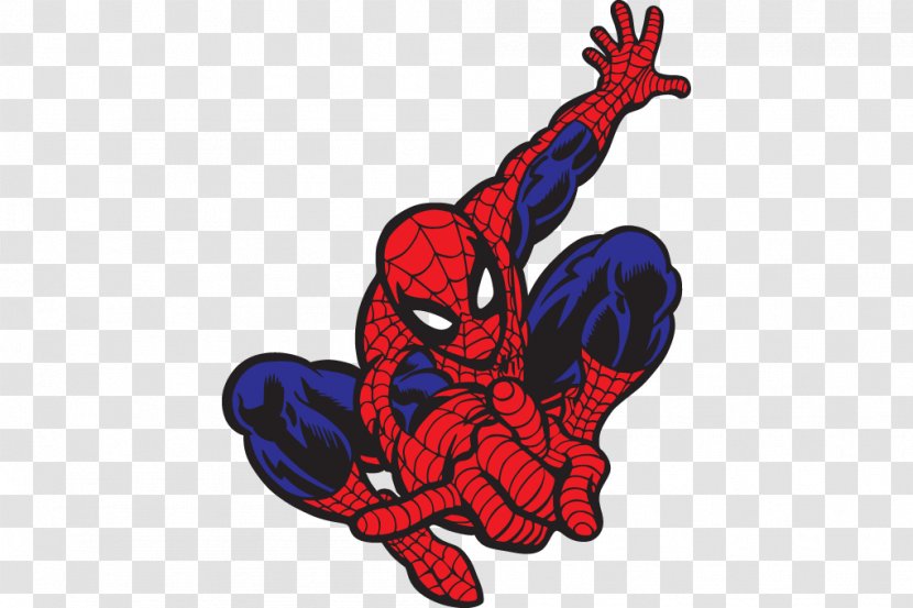 Spider-Man Cartoon Comic Book Marvel Comics - Tree - Vector Man Transparent PNG