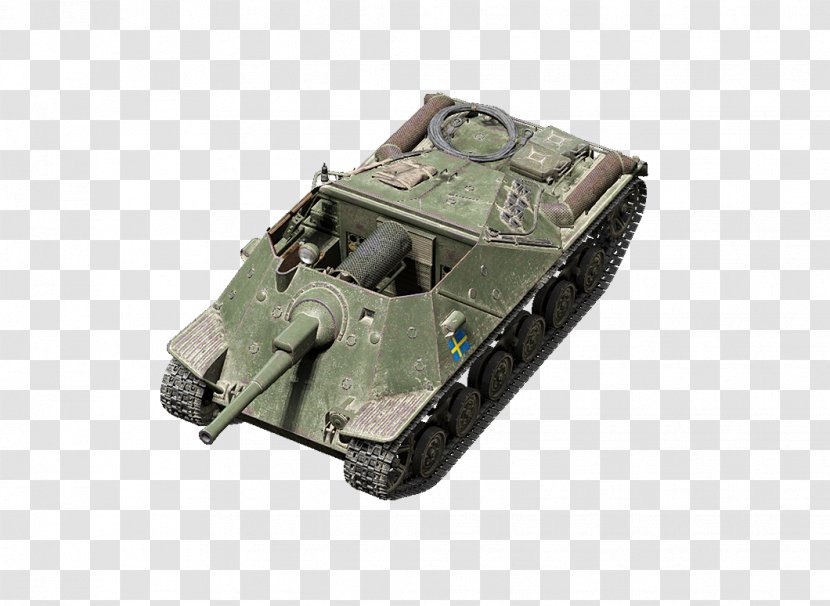 Stridsvagn 103 Churchill Tank World Of Tanks Destroyer - Self Propelled Artillery Transparent PNG