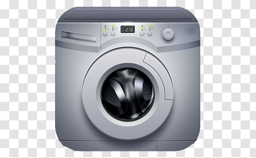 Washing Machines Laundry Icon Design - Multimedia - Symbol Transparent PNG