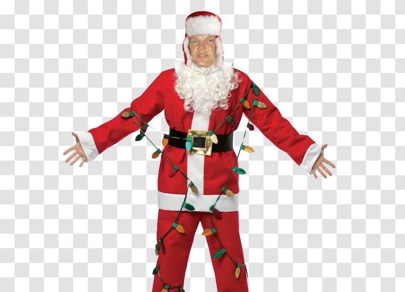 Santa Claus Halloween Costume Christmas Suit - Chevy Chase Transparent PNG
