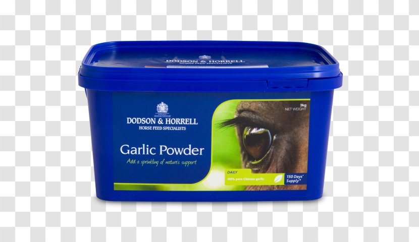 Horse Garlic Powder Herb Food - Dietary Supplement Transparent PNG
