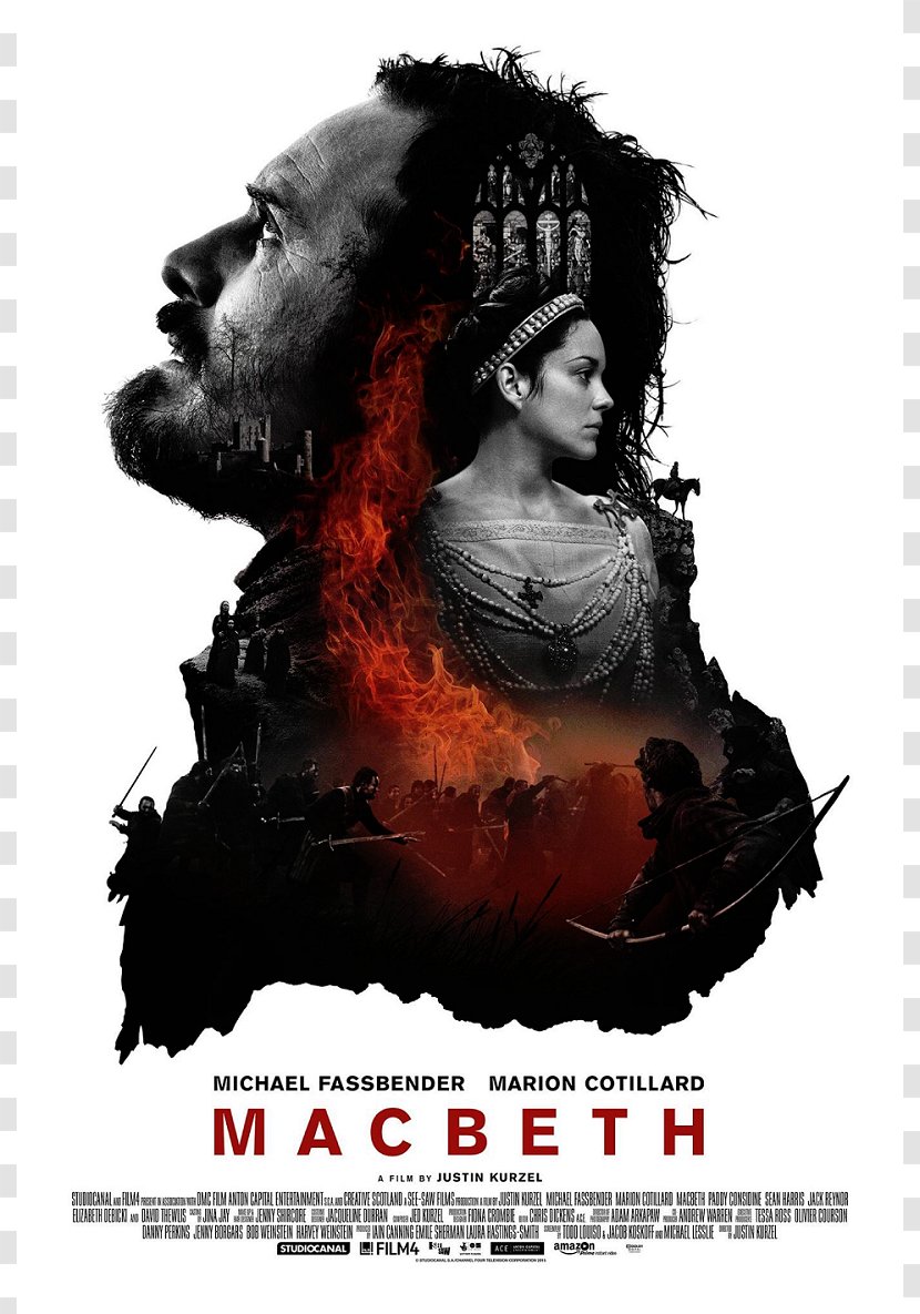 Lady Macbeth King Duncan Poster Film - Justin Kurzel Transparent PNG