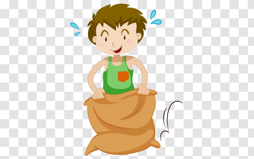 Sack Race Royalty-free Clip Art - Tree - Child Transparent PNG