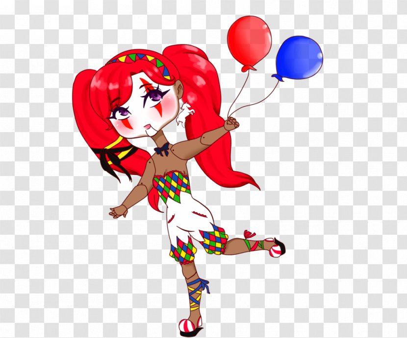 Clown Balloon Desktop Wallpaper Clip Art - Heart Transparent PNG