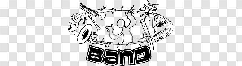 Musical Ensemble School Band Marching Clip Art - Heart - Instrument Cliparts Transparent PNG