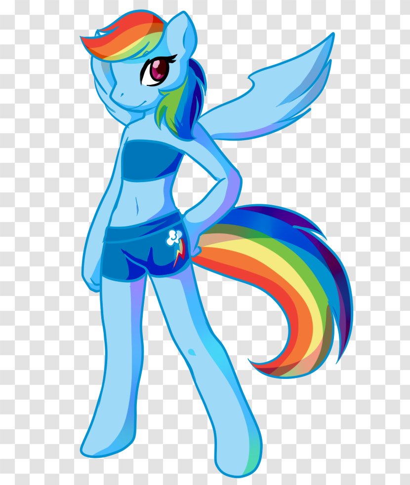 Pony Rainbow Dash Image Cutie Mark Crusaders Horse - Tail - Belly Button Veggietales Live Transparent PNG