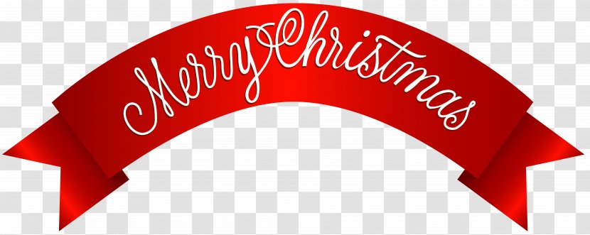 Christmas Banner Clip Art - Decoration - Merry Image Transparent PNG