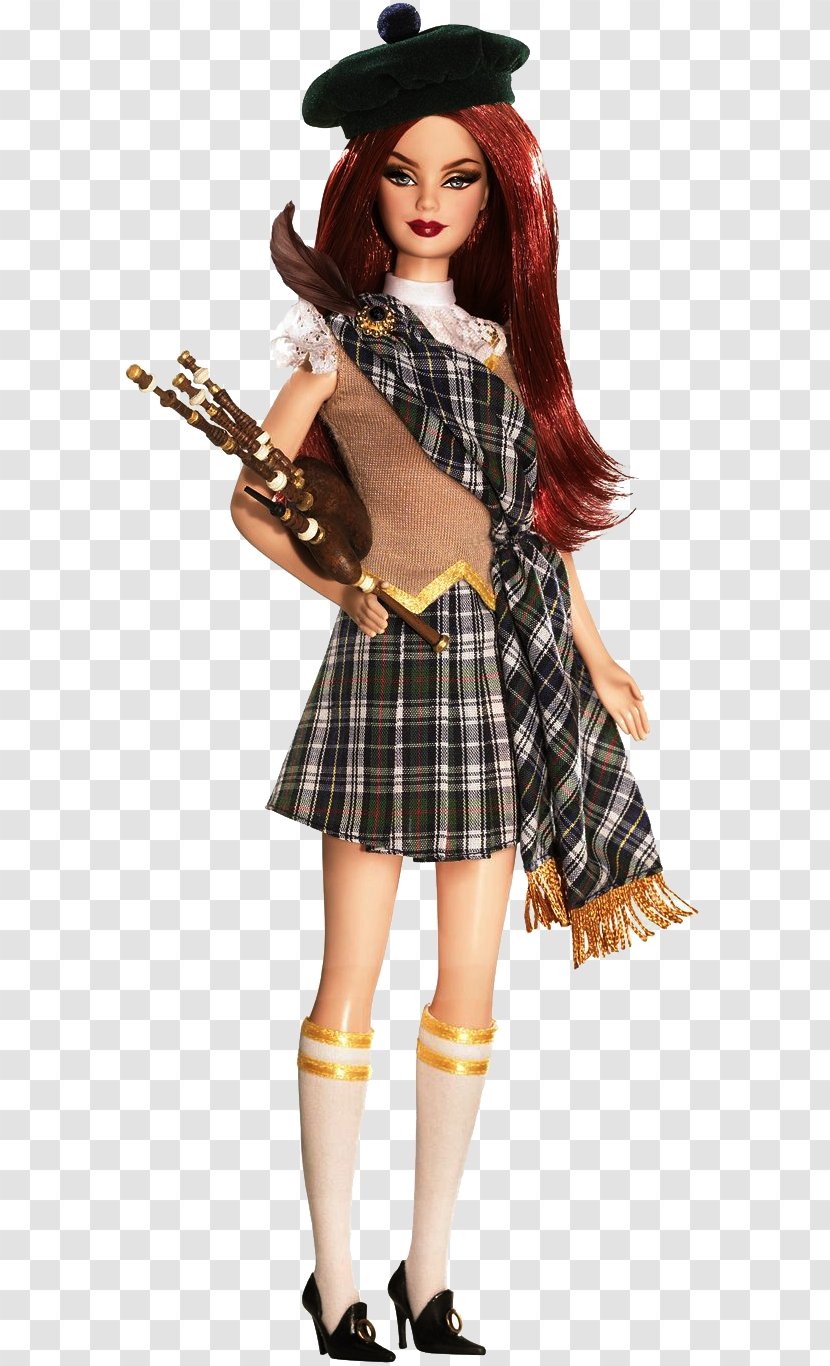 Scotland Barbie Doll Spain Princess Of Ireland South Africa Maiko - Shoe Transparent PNG