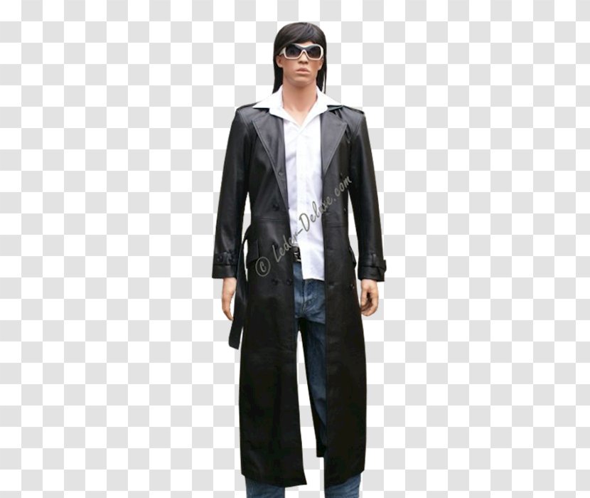 Belt Fashion Leather Jacket Clothing - Coat - Long Transparent PNG