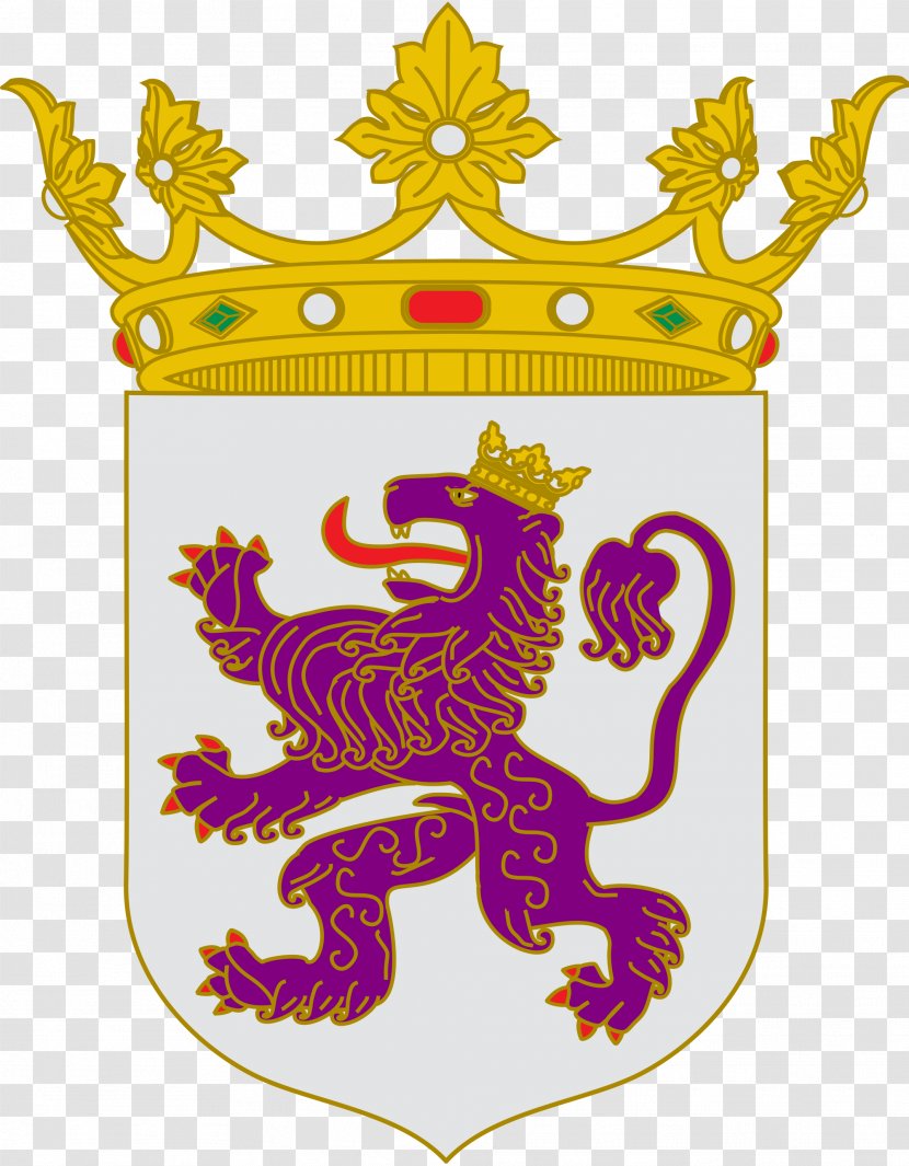 Kingdom Of León Castile Asturias Reconquista - Symbol - Leones Transparent PNG