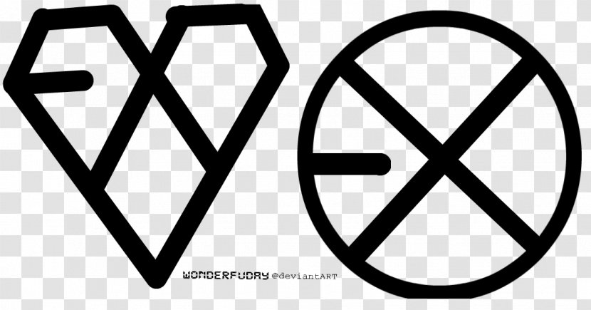 XOXO EXO K-pop Logo Miracles In December - Flower - Design Transparent PNG