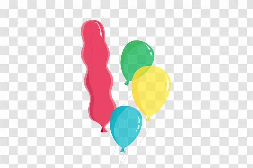 Balloon Birthday Cake Party Clip Art - Anniversary Transparent PNG