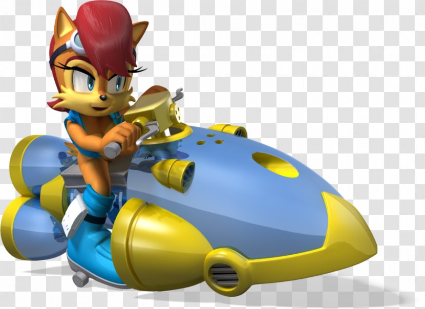 Sonic & Sega All-Stars Racing Transformed The Hedgehog Princess Sally Acorn Knuckles Echidna - X Transparent PNG