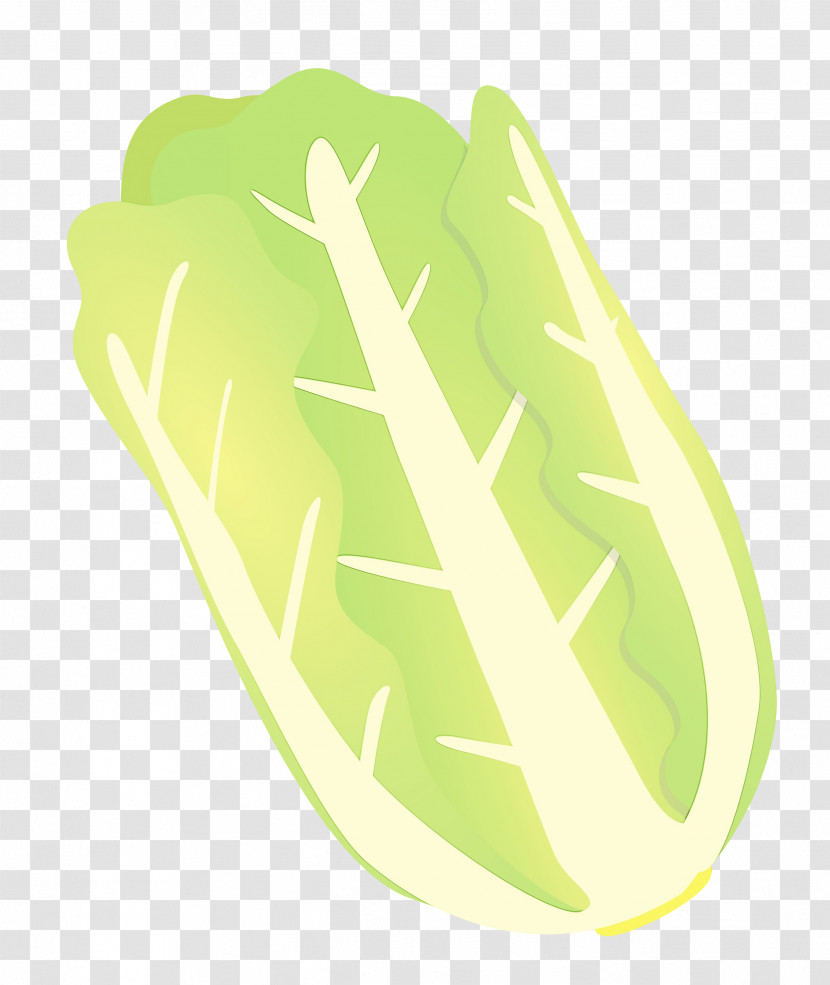 Green Leaf Yellow Vegetable Plant Transparent PNG