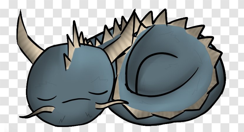 Mammal Jaw Snout Clip Art - Cartoon - Sleeping Dragon Transparent PNG