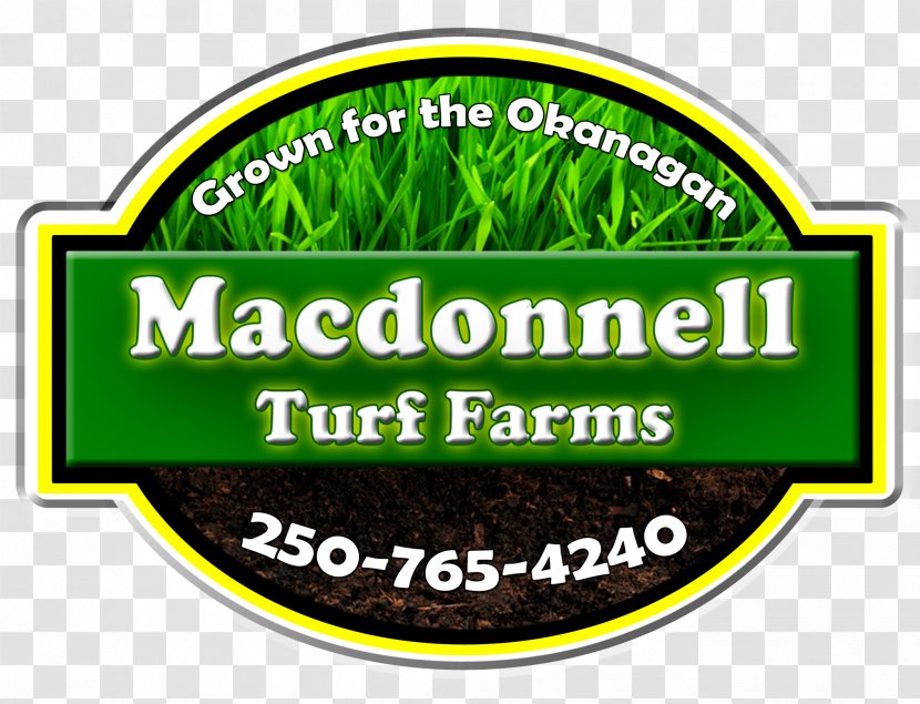 Mac Donnell Turf Farms Penticton Vernon General Contractor Bulman Road - Green - Central Sod Transparent PNG