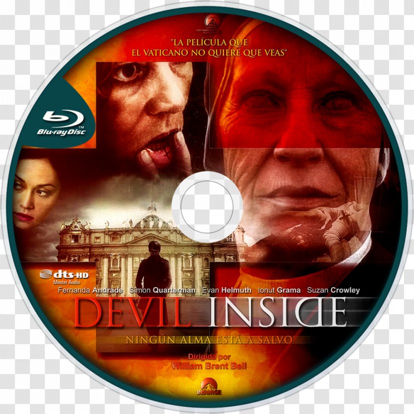 The Devil Inside Blu-ray Disc DVD Poster STXE6FIN GR EUR - Bluray - Dvd Transparent PNG