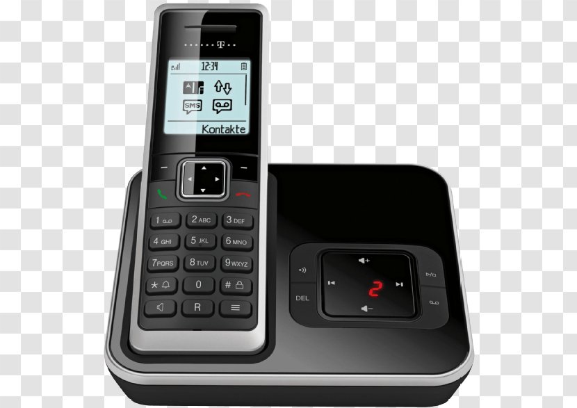 Deutsche Telekom Sinus A 206 Cordless Telephone - Gadget - Gigaset Communications Transparent PNG