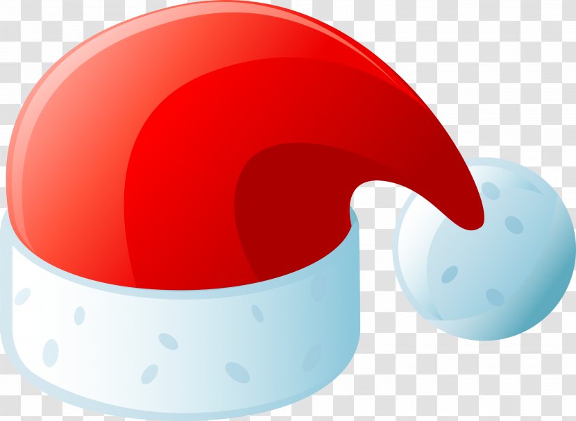 Hat Bonnet Christmas - Red Transparent PNG