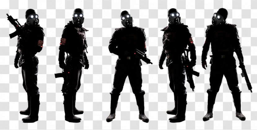 Black Mesa Half-Life: Opposing Force Half-Life 2 Adrian Shephard Combine - Mercenary Transparent PNG