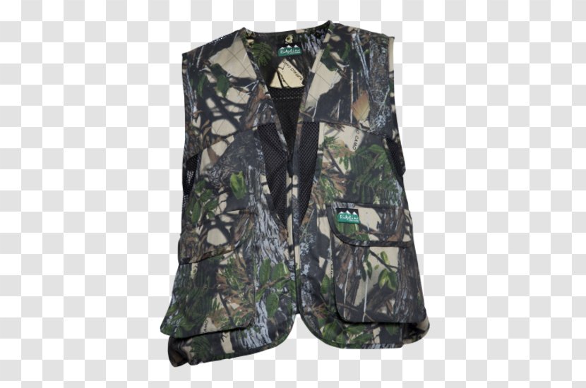 Gilets Hunting Camouflage Shot Fishing - Clothing - Sleeve Transparent PNG