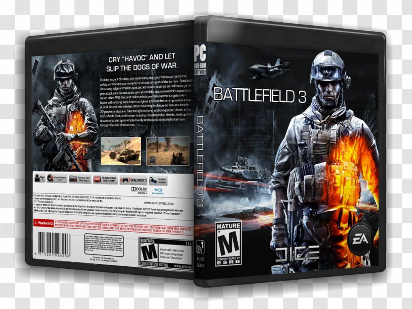 Battlefield 3 Video Game PC Samsung Brand - Galaxy Transparent PNG
