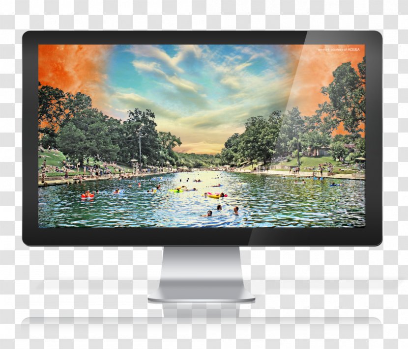 LCD Television Computer Monitors Breed Set - Display Device - Mac Mockup Transparent PNG