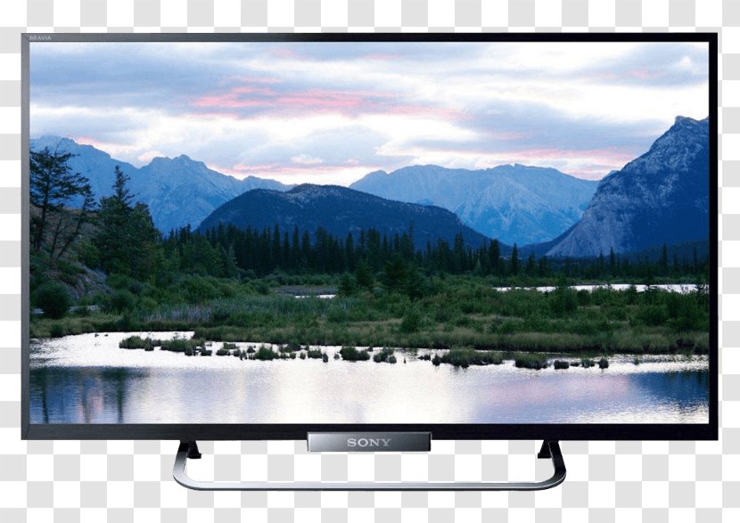 Sony BRAVIA W650A LED-backlit LCD High-definition Television 索尼 Transparent PNG