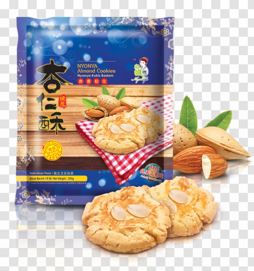 Ritz Crackers Biscuits Almond Biscuit Junk Food Peranakan - Snack Transparent PNG