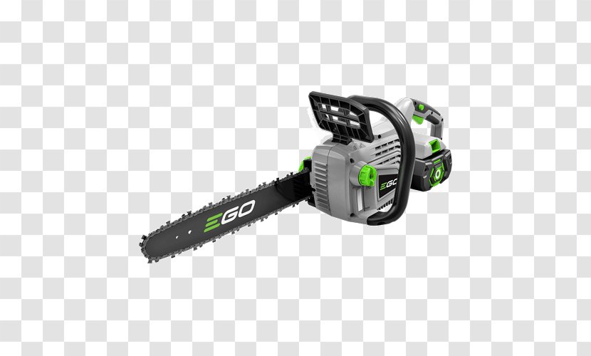 EGO POWER+ Chainsaw Cordless Lithium-ion Battery Tool Transparent PNG