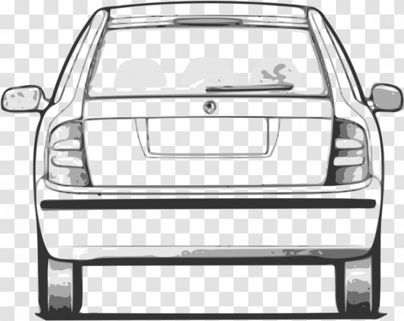 Car Clip Art - Family - Trunk Flagged Transparent PNG