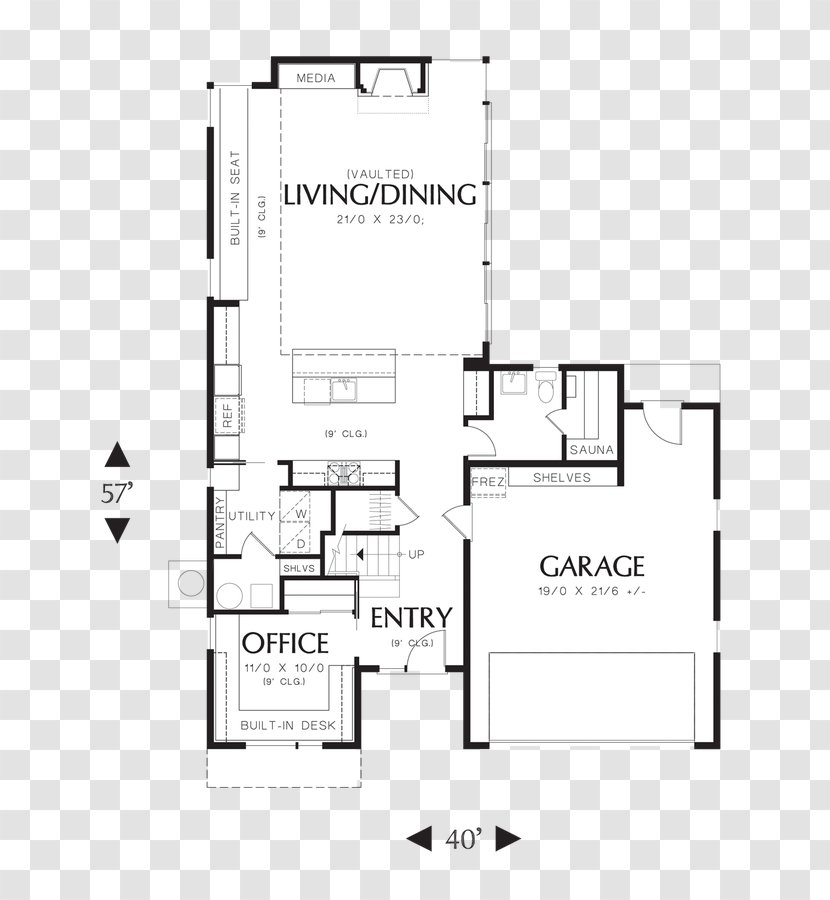 Floor Plan House - Design Transparent PNG