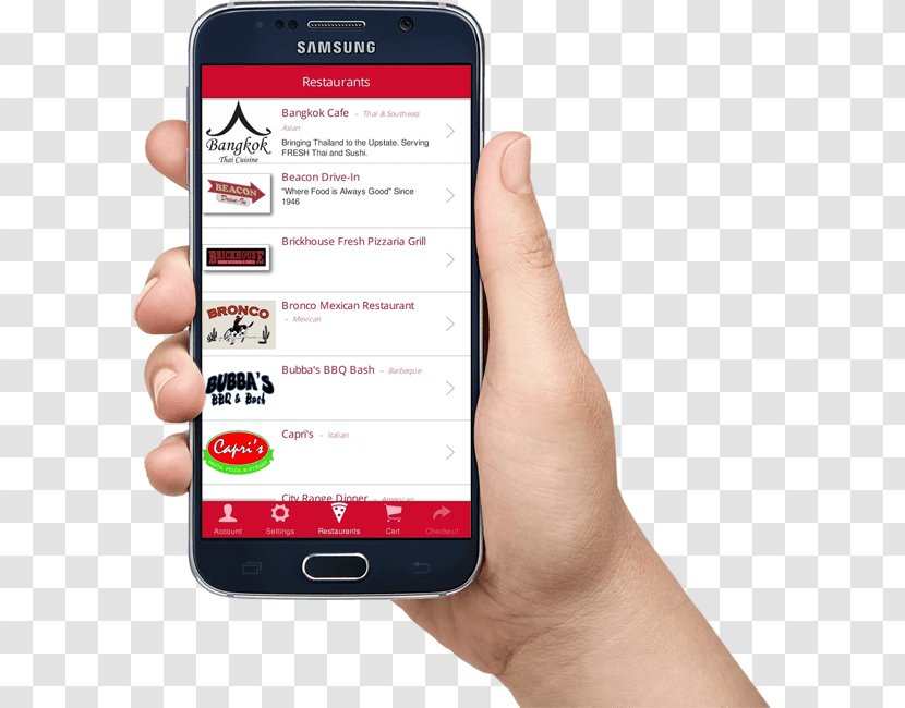 Take-out Mobile App Development Store - Electronic Device - Takeout Phone Transparent PNG