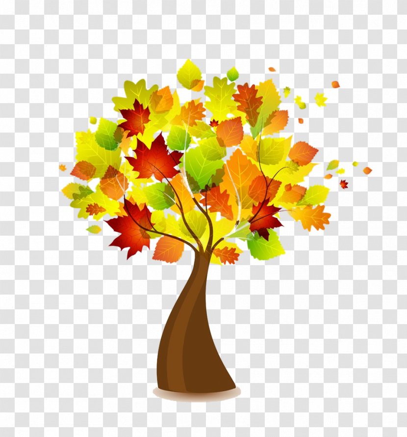 Orange - Woody Plant - Autumn Branch Transparent PNG