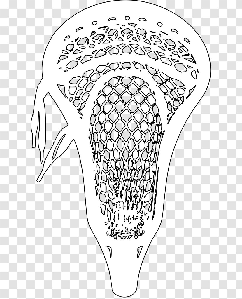 Lacrosse Sticks Stick Heads Drawing Warrior - Flower Transparent PNG