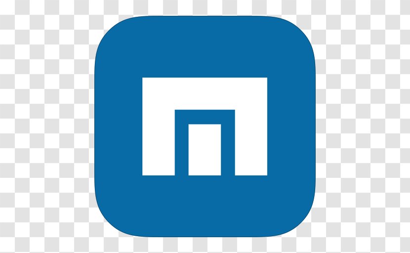 Blue Angle Area Text - Trademark - MetroUI Browser Maxthon Transparent PNG