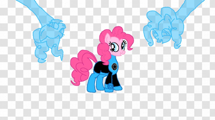 Pinkie Pie Rainbow Dash Green Lantern Blue Corps - Silhouette - Aladdin Transparent PNG