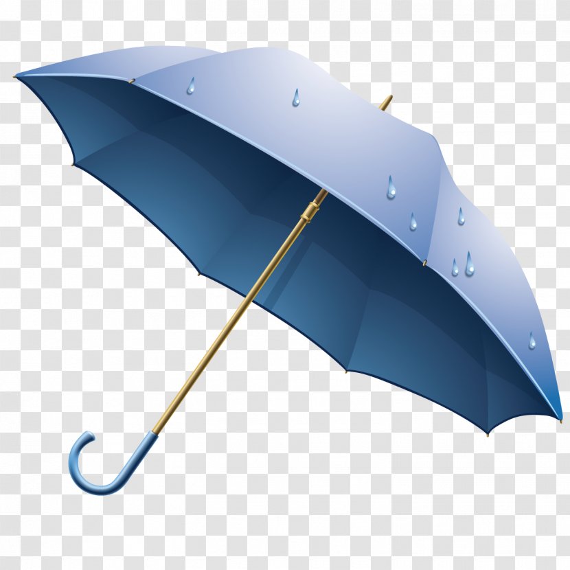 Umbrella Euclidean Vector - Blue Transparent PNG