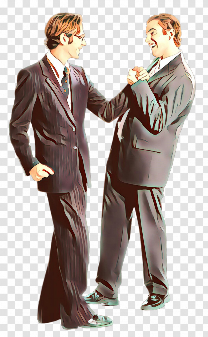Standing Male Gesture Gentleman Suit Transparent PNG