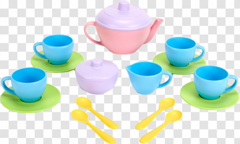 Tea Set Green Amazon.com Teapot - Saucer Transparent PNG