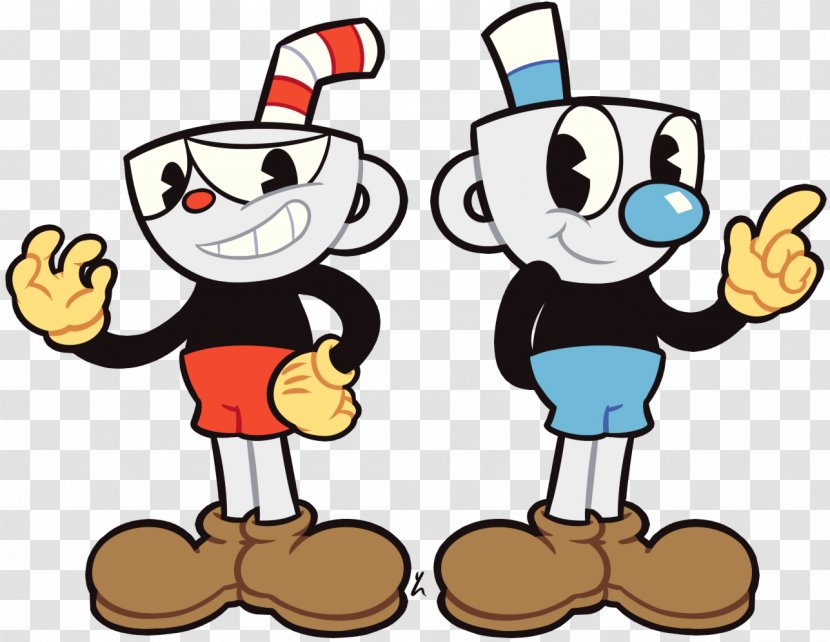 Cuphead Video Game Fan Art Character Clip - Recreation Transparent PNG