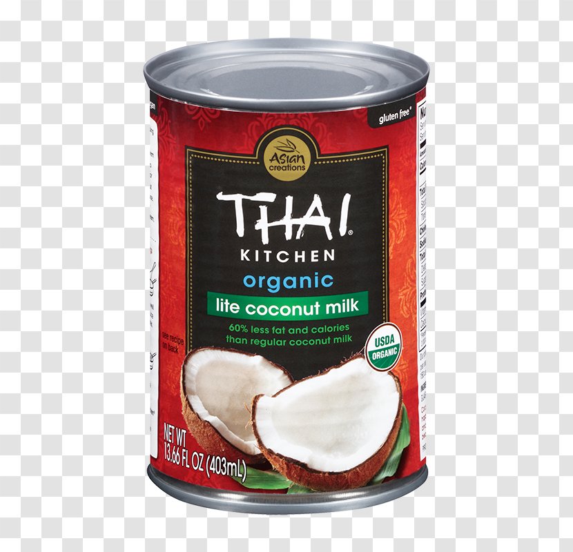 Coconut Milk Thai Cuisine Cream Satay - Dairy Products Transparent PNG