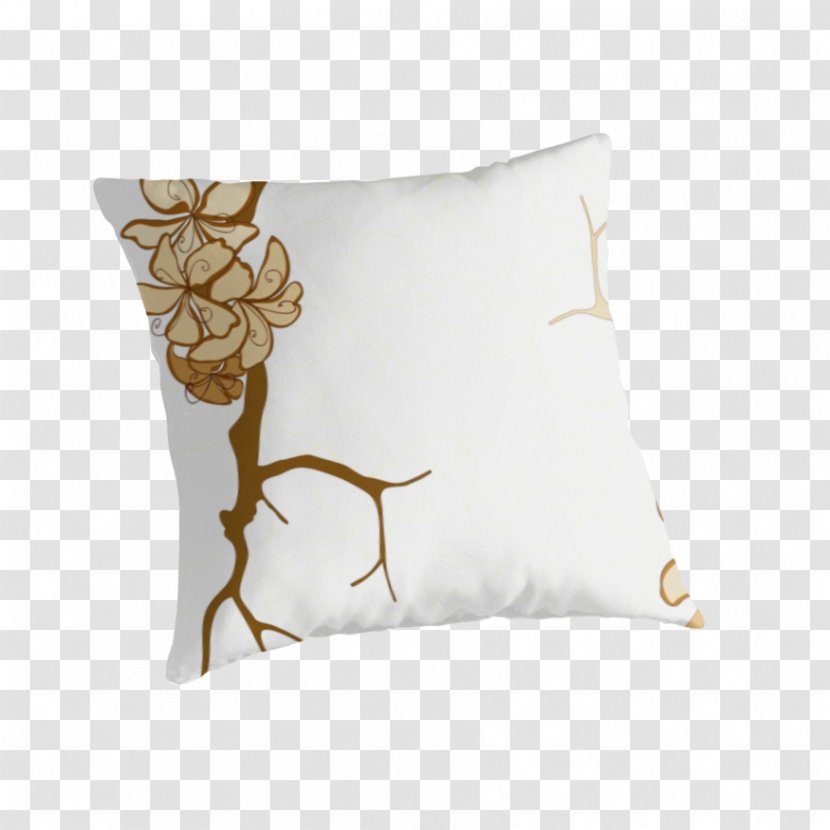 Throw Pillows Cushion - Pastel Flower Transparent PNG