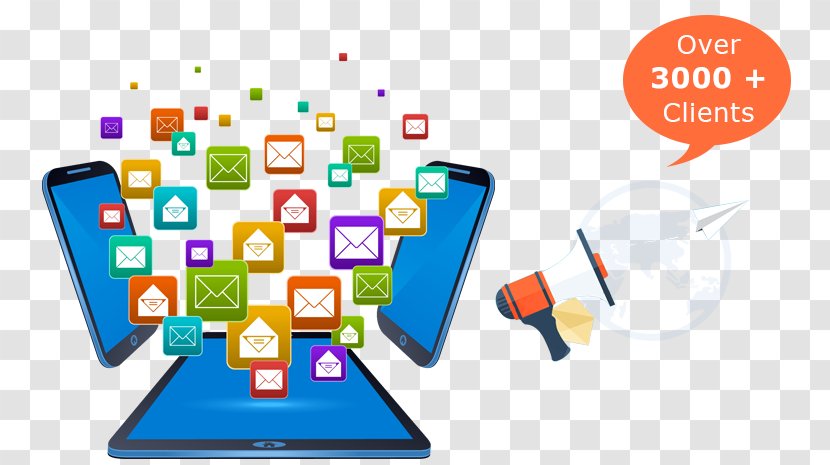 Bulk Messaging SMS Gateway Email Mobile Phones - Telecommunications Transparent PNG