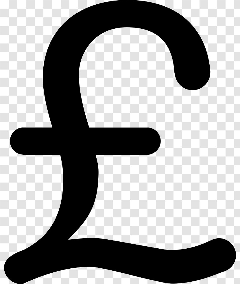 Pound Sign Sterling Currency Symbol Money - Artwork Transparent PNG